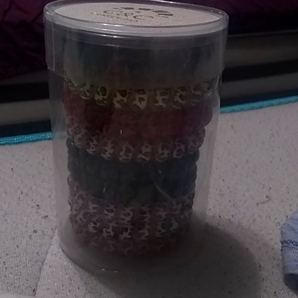9 pack coolerfull hair ties